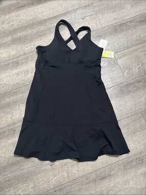 all in motion Black Mini Dress with Built-in Shorts
